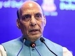 Defence minister Rajnath Singh. (HT file)