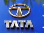 A Tata Motors logo installed at one of its showroom is pictured in Mumbai.(AFP) A Tata Motors logo installed at one of its showroom is pictured in Mumbai.(AFP)