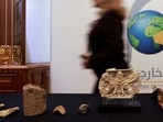 Iraq exhibits stolen ancient artefacts returned by US and other countries Iraq exhibits stolen ancient artefacts returned by US and other countries