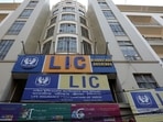 An exterior view of Life Insurance Corporation of India (LIC) eastern zonal head office building in Kolkata.