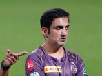 Gautam Gambhir during IPL 2024 with Kolkata Knight Riders(PTI) Gautam Gambhir during IPL 2024 with Kolkata Knight Riders(PTI)