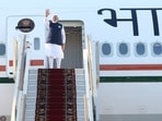 Moscow: Prime Minister Narendra Modi departs for Austria.