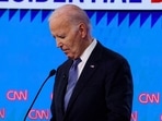 FILE PHOTO: Democratic presidential candidate U.S. President Joe Biden listens as Republican presidential candidate and former U.S. President Donald Trump speaks during their debate in Atlanta, Georgia, U.S., June 27, 2024. REUTERS/Brian Snyder//File Photo(REUTERS)
