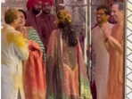 Uddhav Thakeray and family chatted with Shloka Mehta's parents at Antilia. Uddhav Thakeray and family chatted with Shloka Mehta's parents at Antilia.