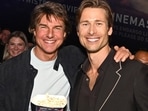 Tom Cruise and Glen Powell at Twisters screening