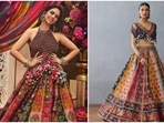 Isha Ambani wore a custom lehenga set for Anant Ambani and Radhika Merchant's Haldi ceremony. Here's how an inspired version costs. (Instagram) Isha Ambani wore a custom lehenga set for Anant Ambani and Radhika Merchant's Haldi ceremony. Here's how an inspired version costs. (Instagram)