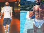 Lionel Messi's bodyguard, Yassine Chueko has gone viral on social media. Lionel Messi's bodyguard, Yassine Chueko has gone viral on social media.