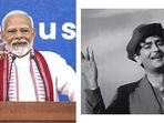 PM Modi recalls Raj Kapoor song during Russia event. PM Modi recalls Raj Kapoor song during Russia event.