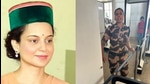 a CISF woman constable allegedly slapped Mandi member of Parliament (MP) Kangana Ranaut on June 6 (HT File) a CISF woman constable allegedly slapped Mandi member of Parliament (MP) Kangana Ranaut on June 6 (HT File)
