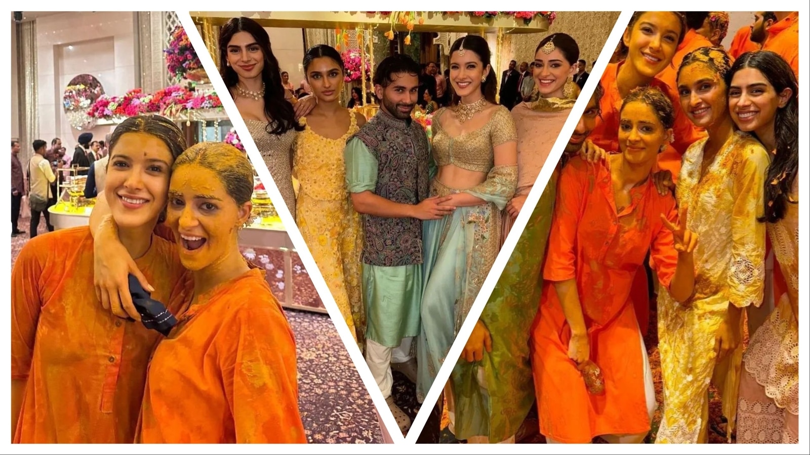 Inside pics from Anant Ambani-Radhika Merchant's wild wild haldi: Spare kurtas for everyone; Gen Z stars have best time