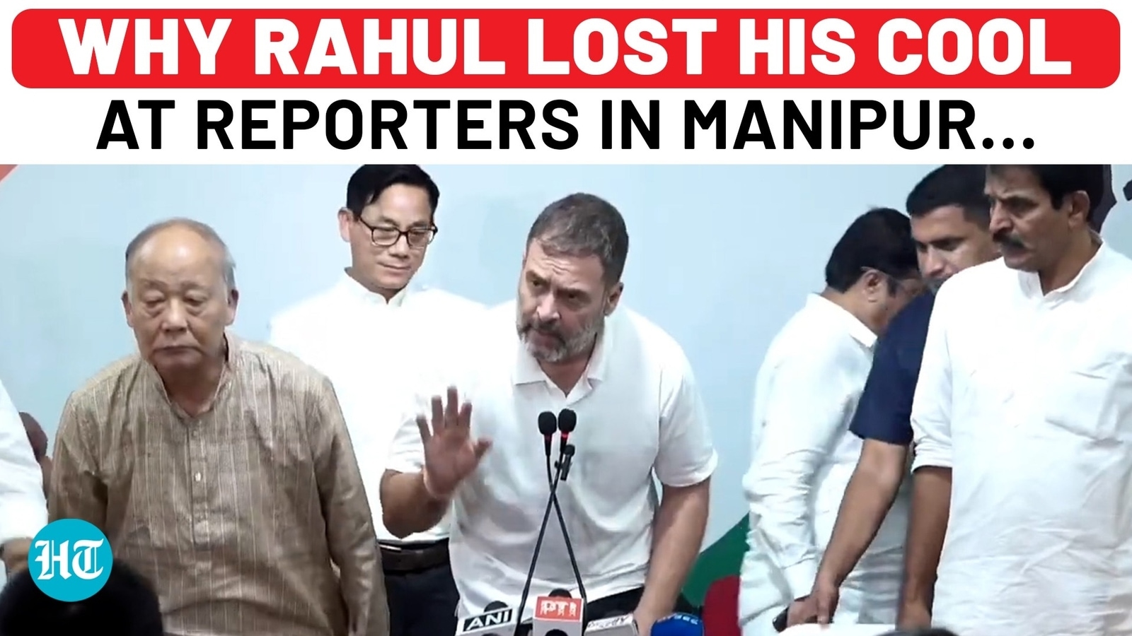Rahul Gandhi Attacks Pm Modi In Manipur Walks Out Of Press Conference