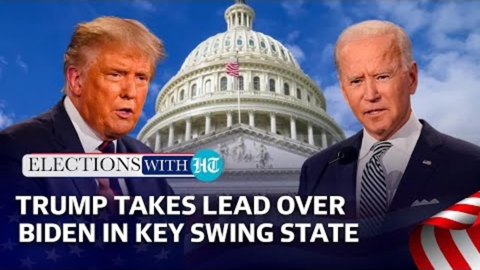 Trump Leads Over Biden In Key Swing State; First Rally Since Democratic ...