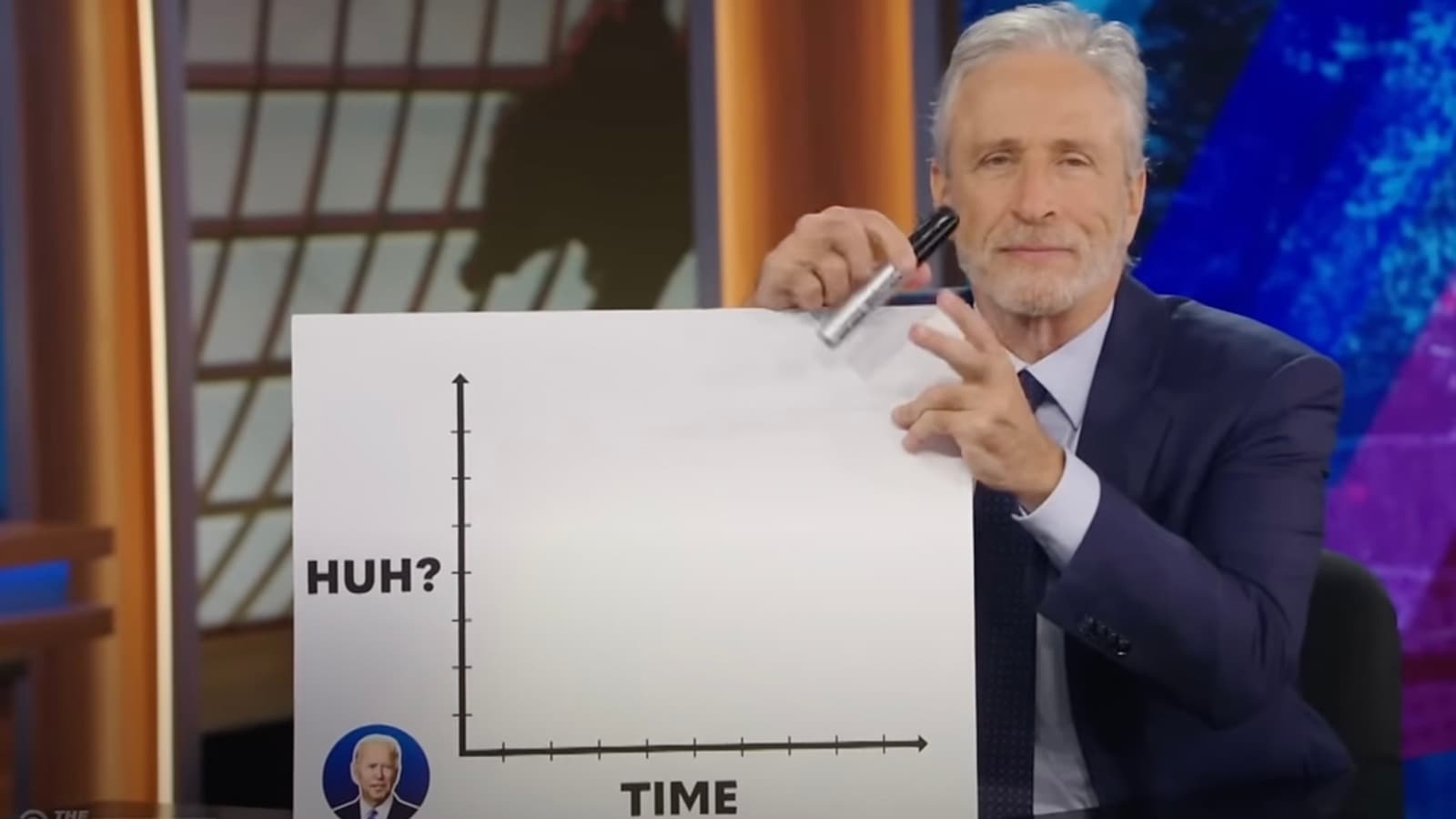 Watch Jon Stewart school Democrats as he brutally roasts Joe Biden, ‘can’t we give this candidacy a stress test?’