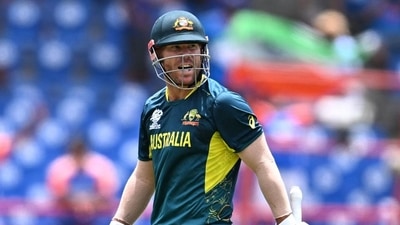 Australia's David Warner Australia's David Warner