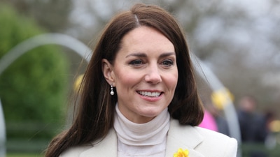 Britain's Kate Middleton is seen in rare outing (Reuters)