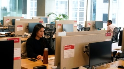 We assume that work friendships are a nice-to-have, not a need-to-have. But maybe we’re all disengaged at work because we’re not investing in connections. (AP) We assume that work friendships are a nice-to-have, not a need-to-have. But maybe we’re all disengaged at work because we’re not investing in connections. (AP)