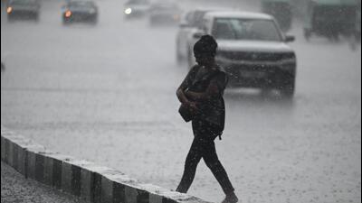 In the last 24 hours ending at 8.30 am on Tuesday, there was heavy rainfall in isolated places in North Gujarat, particularly in Sabarkantha district (Representational image/Deepak Gupta/HT Photo) In the last 24 hours ending at 8.30 am on Tuesday, there was heavy rainfall in isolated places in North Gujarat, particularly in Sabarkantha district (Representational image/Deepak Gupta/HT Photo)