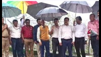 The PRAWAH team, constituted by the Jal Shakti ministry in May last year, comprises members nominated by Goa, Karnataka and Maharashtra, the three states involved in the dispute. (HT Photos)