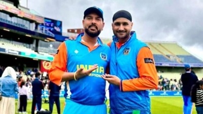 Yuvraj Singh’s India Champions are up against South Africa Champions in the World Championship of Legends 2024 (X)