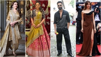 Your favourite celebrities served some head-turning sartorial moments, thus making it to our best-dressed celebs list of the day. From Nita Ambani's traditional Hyderabadi kurta and khada dupatta look and Anjali Merchant stealing the show at her sister Radhika Merchant's Haldi to Vicky Kaushal's sophisticated style and Daisy Edgar-Jones winning the red carpet fashion game, here are our favourite style moments. Your favourite celebrities served some head-turning sartorial moments, thus making it to our best-dressed celebs list of the day. From Nita Ambani's traditional Hyderabadi kurta and khada dupatta look and Anjali Merchant stealing the show at her sister Radhika Merchant's Haldi to Vicky Kaushal's sophisticated style and Daisy Edgar-Jones winning the red carpet fashion game, here are our favourite style moments. 