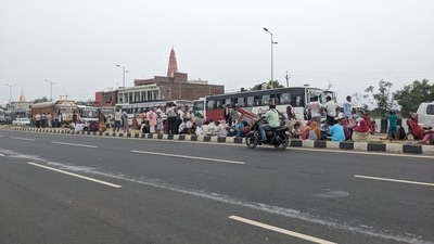 Statements from 119 people, including family members of the deceased and injured devotees, were recorded in the nearly 300-page report. (HT Files )