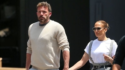 Jennifer Lopez and Ben Affleck celebrate Fourth of July, separately.
