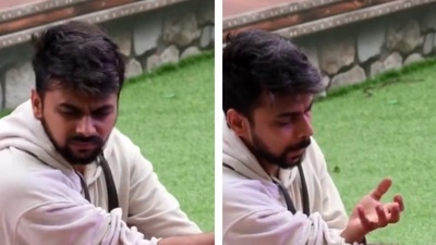 Bigg Boss OTT 3 contestant Lovekesh Kataria was spotted with a snake during punishment. Bigg Boss OTT 3 contestant Lovekesh Kataria was spotted with a snake during punishment.
