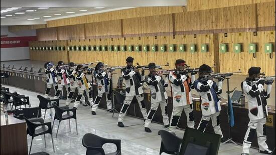  (NRAIParis Olympics-bound rifle shooters are training in a national camp in Bhopal from July 7-13.)