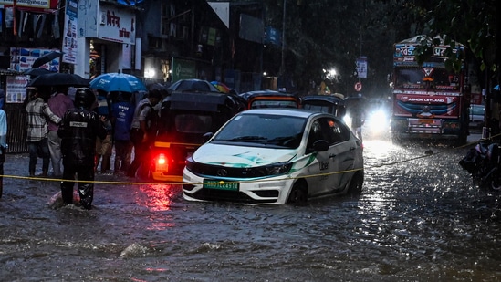 Mumbai Rain Live Updates: Trains cancelled, IMD issues ‘red alert’ for today