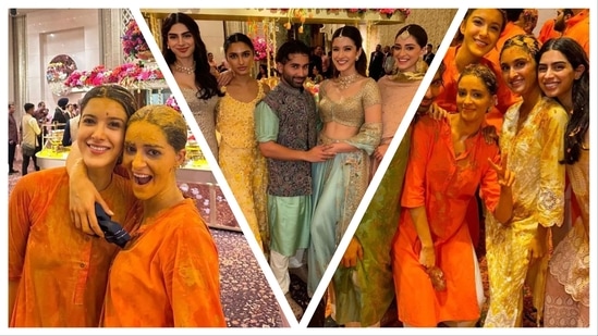 Inside pics from Anant Ambani-Radhika Merchant's wild wild haldi: Spare kurtas for everyone; Gen Z stars have best time