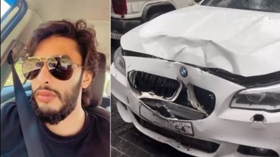 Mihir Shah was allegedly driving the BMW car. (Sourced.)