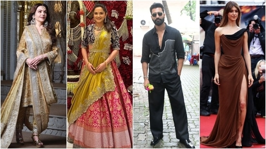 Your favourite celebrities served some head-turning sartorial moments, thus making it to our best-dressed celebs list of the day. From Nita Ambani's traditional Hyderabadi kurta and khada dupatta look and Anjali Merchant stealing the show at her sister Radhika Merchant's Haldi to Vicky Kaushal's sophisticated style and Daisy Edgar-Jones winning the red carpet fashion game, here are our favourite style moments. 
