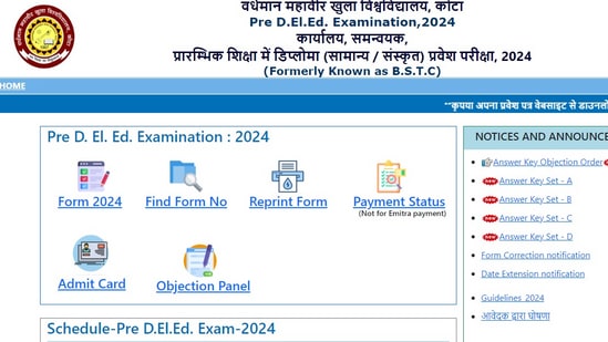 BSTC Result 2024 Live: Rajasthan pre-DElEd results awaited, updates here