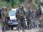 Indian Army personnel during a counter-terror operation following the terrorist attack on an army convoy in Kathua district. (PTI Photo) Indian Army personnel during a counter-terror operation following the terrorist attack on an army convoy in Kathua district. (PTI Photo)