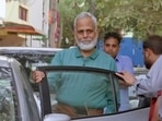 Satyendar Jain going to Tihar Jail from his house on March 18, 2024. (ANI Photo) Satyendar Jain going to Tihar Jail from his house on March 18, 2024. (ANI Photo)