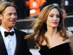 Brad Pitt and Angelina Jolie in happier times