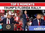 TOP 5 MOMENTS TRUMP'S FLORIDA RALLY TOP 5 MOMENTS TRUMP'S FLORIDA RALLY
