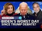 BIDEN'S WORST DAY SINCE TRUMP DEBATE?