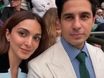 Kiara Advani and Sidharth Malhotra at the Wimbledon match. Kiara Advani and Sidharth Malhotra at the Wimbledon match.