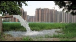 Notably, Noida’s groundwater level dropped by 9.9 metres in the post-monsoon months and 8.5 metres in the pre-monsoon months between 2017-2023, owing to limited rainfall and water recharge, according to the district groundwater department. (HT Archive) Notably, Noida’s groundwater level dropped by 9.9 metres in the post-monsoon months and 8.5 metres in the pre-monsoon months between 2017-2023, owing to limited rainfall and water recharge, according to the district groundwater department. (HT Archive)