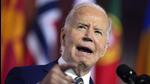 President Joe Biden delivers remarks on the 75th anniversary of Nato at the Andrew W. Mellon Auditorium, on Tuesday (AP) President Joe Biden delivers remarks on the 75th anniversary of Nato at the Andrew W. Mellon Auditorium, on Tuesday (AP)