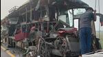 The incident took place near Bangarmau in Unnao (HT Photo/Haidar Naqvi) The incident took place near Bangarmau in Unnao (HT Photo/Haidar Naqvi)