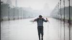 With Wednesday’s spell, the cumulative rainfall for the month now stands at 51.3mm. (Sanchit Khanna/HT Photo) With Wednesday’s spell, the cumulative rainfall for the month now stands at 51.3mm. (Sanchit Khanna/HT Photo)