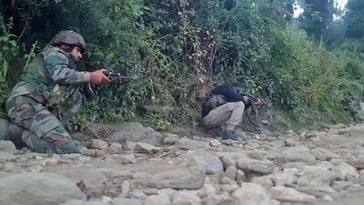An encounter is underway between terrorists and Security personnel, in Doda on Tuesday. (ANI) An encounter is underway between terrorists and Security personnel, in Doda on Tuesday. (ANI)