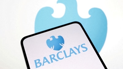 Barclays Bank logo is seen in this illustration. (Reuters)