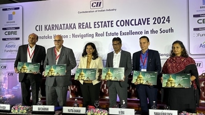 Bengaluru is expected to dominate India's commercial real estate market with 330-340 million square feet of office stock by 2030, as per a report launched at a CII-CBRE event in the city on July 10 (CBRE India)