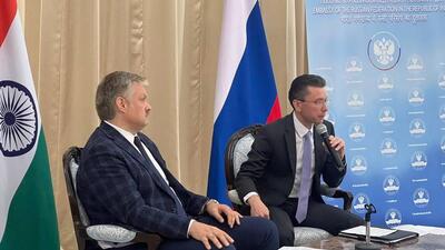 Charge d’Affaires of Russia in India Roman Babushkin (Twitter/@RusEmbIndia) Charge d’Affaires of Russia in India Roman Babushkin (Twitter/@RusEmbIndia)