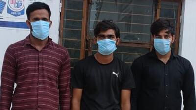 Of the six named in the FIR, three people have been arrested -- Sumit, resident of Peepalka village, Shobhin Nagar, a resident of Navada village, and Bobby, a resident of Dadupur village. (HT Photo)