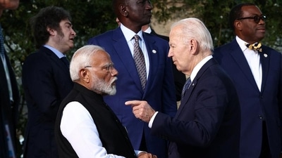 Prime Minister Narendra Modi with US President Joe Biden. (REUTERS file) Prime Minister Narendra Modi with US President Joe Biden. (REUTERS file)