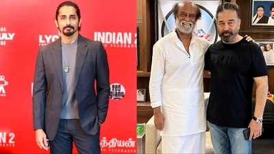 Siddharth showered praises on Rajinikanth and Kamal Haasan. Siddharth showered praises on Rajinikanth and Kamal Haasan.